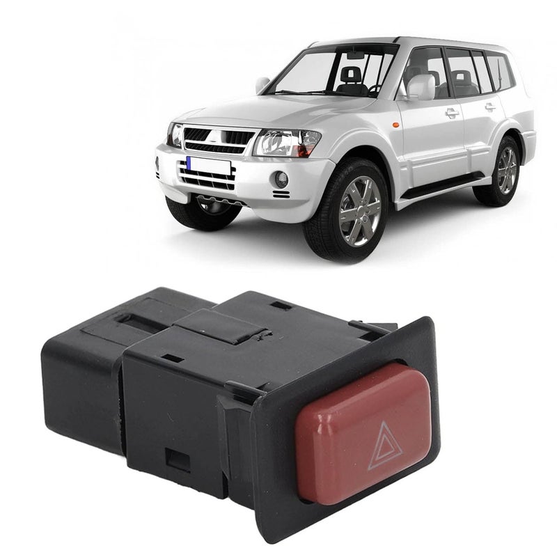 Raguso Emergency Light Switch Push Button Mb652291 High Sensitivity Hazard Warning Lamp Switch 1 Emergency Flasher Warning Switch for Car - Image 3